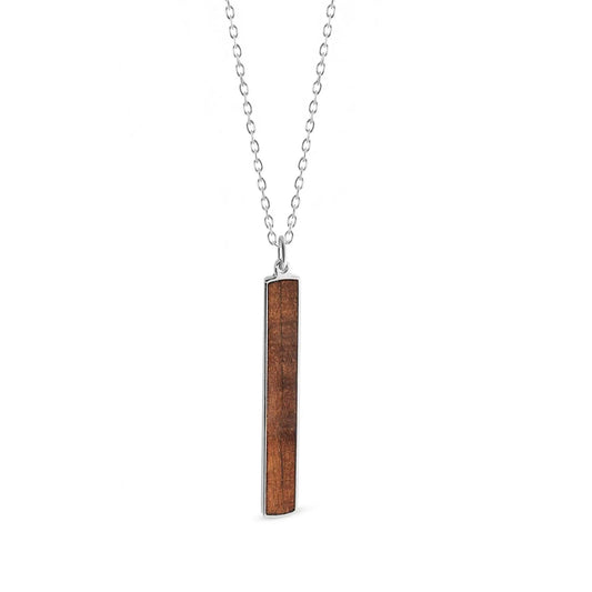 Lănțișor Plăcuță Simplă Fumed Aspen