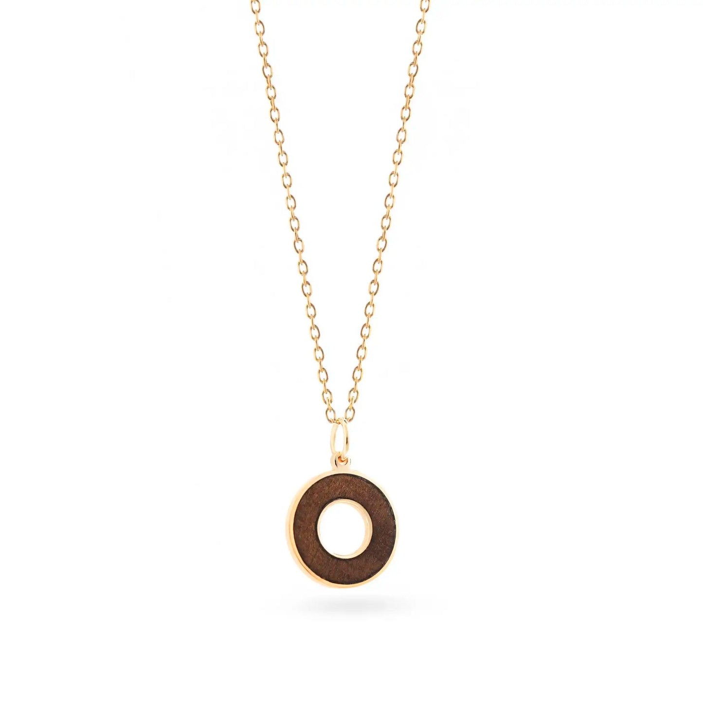 Lantisor Cerc Simplu Fumed Aspen