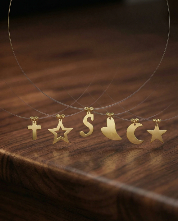 Colier fir transparent