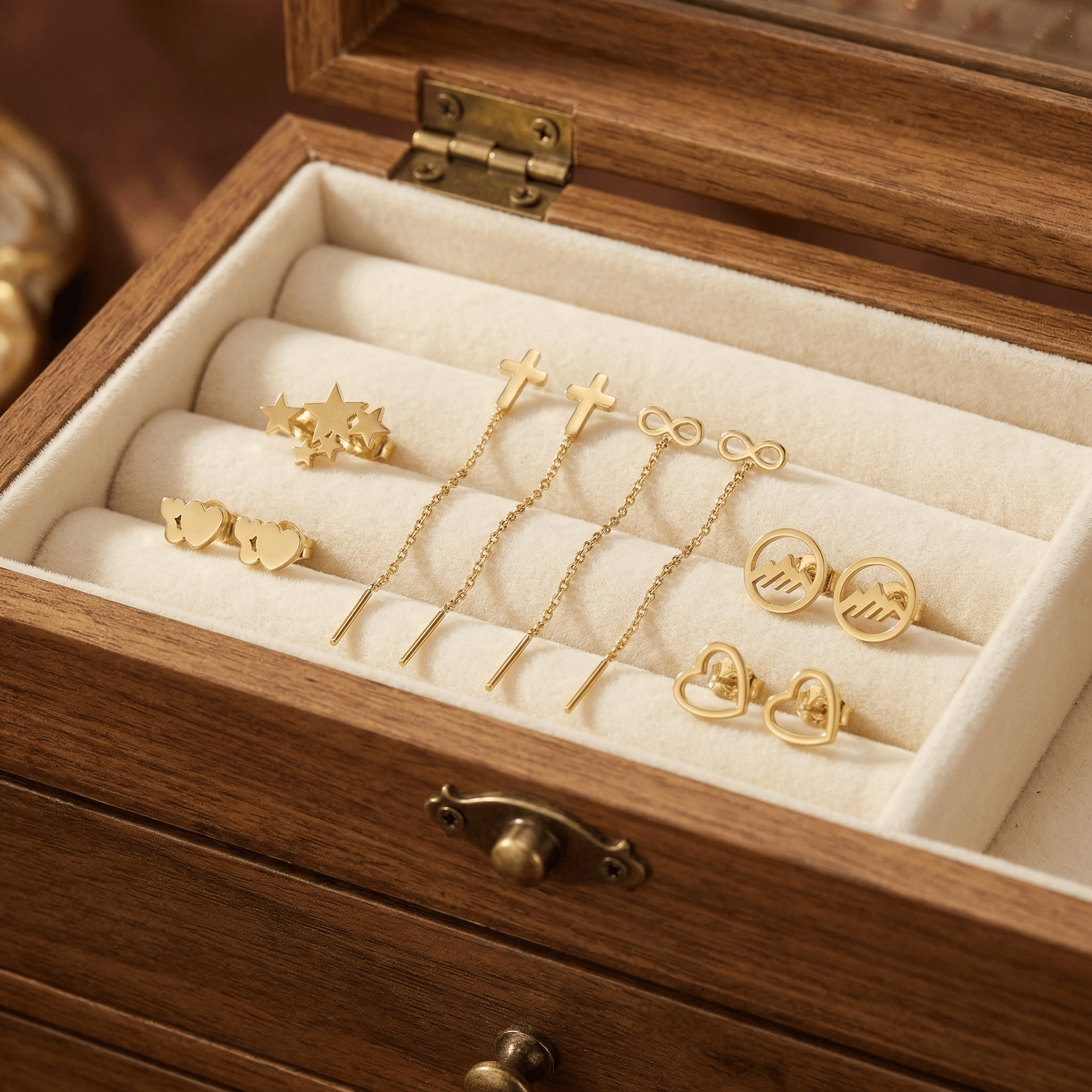 Cercei Aur 14K Dama și Copii - Modele Unice & Elegante - Artor - Artor