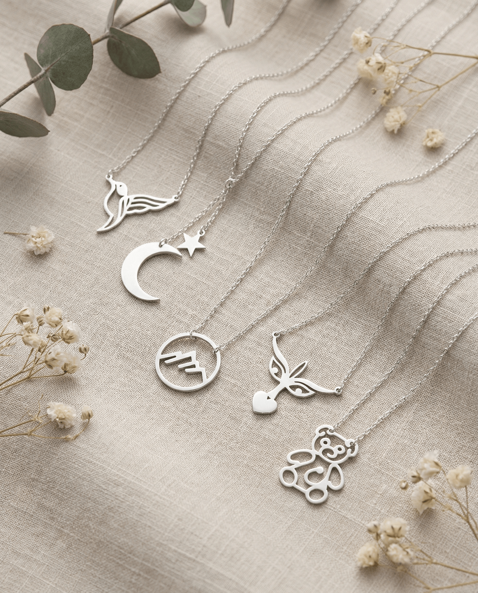 Lănțișoare Argint 925 cu Pandantiv – Bijuterii Minimaliste și Simbolice - Artor