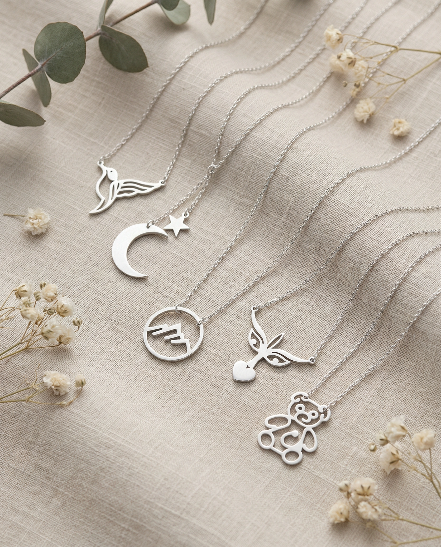 Lantisor argint cu pandantiv