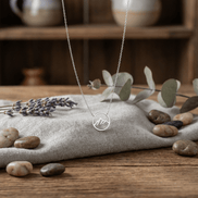 Lănțișor Argint 925 Munte – Colier Simbol Reziliență și Natură