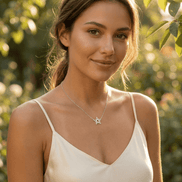 Lănțișor Argint 925 Stea – Colier Minimalist Simbol Călăuzitor