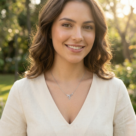 Lănțișor cu Pandantiv Colibri