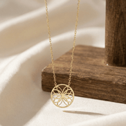 Lănțișor Lotus Circular