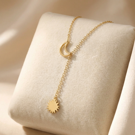 Lănțișor cu Lună și Soare