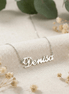 Lănțișor Argint 925 cu Nume Denisa Personalizat – Colier cu Nume Damă