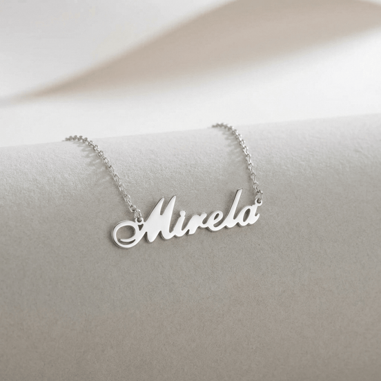 Lănțișor Argint 925 Personalizat cu Nume Mirela – Rezonanță și Stil