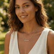 Lănțișor Argint 925 Personalizat cu Nume Andreea – Curaj și Feminitate