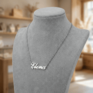 Lănțișor Argint 925 Personalizat cu Nume Elena – Rază de Soare