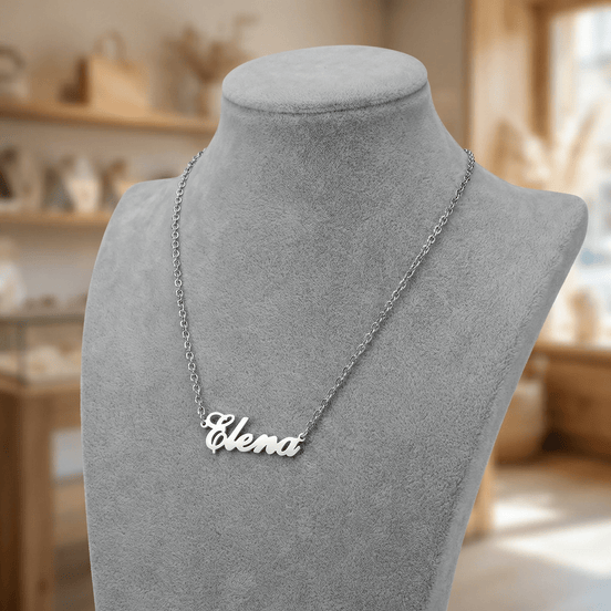 Lănțișor Argint 925 Personalizat cu Nume Elena – Rază de Soare
