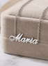 Lănțișor Argint 925 Personalizat cu Nume Maria – Cadou Sfânt