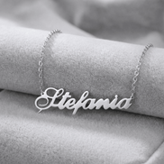 Lănțișor Argint 925 Personalizat cu Nume Ștefania – Coroana Victoriei