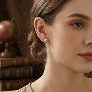 Cercei Argint 925 Lungi cu Lanț și Avion – Design Modern Airplane Threader