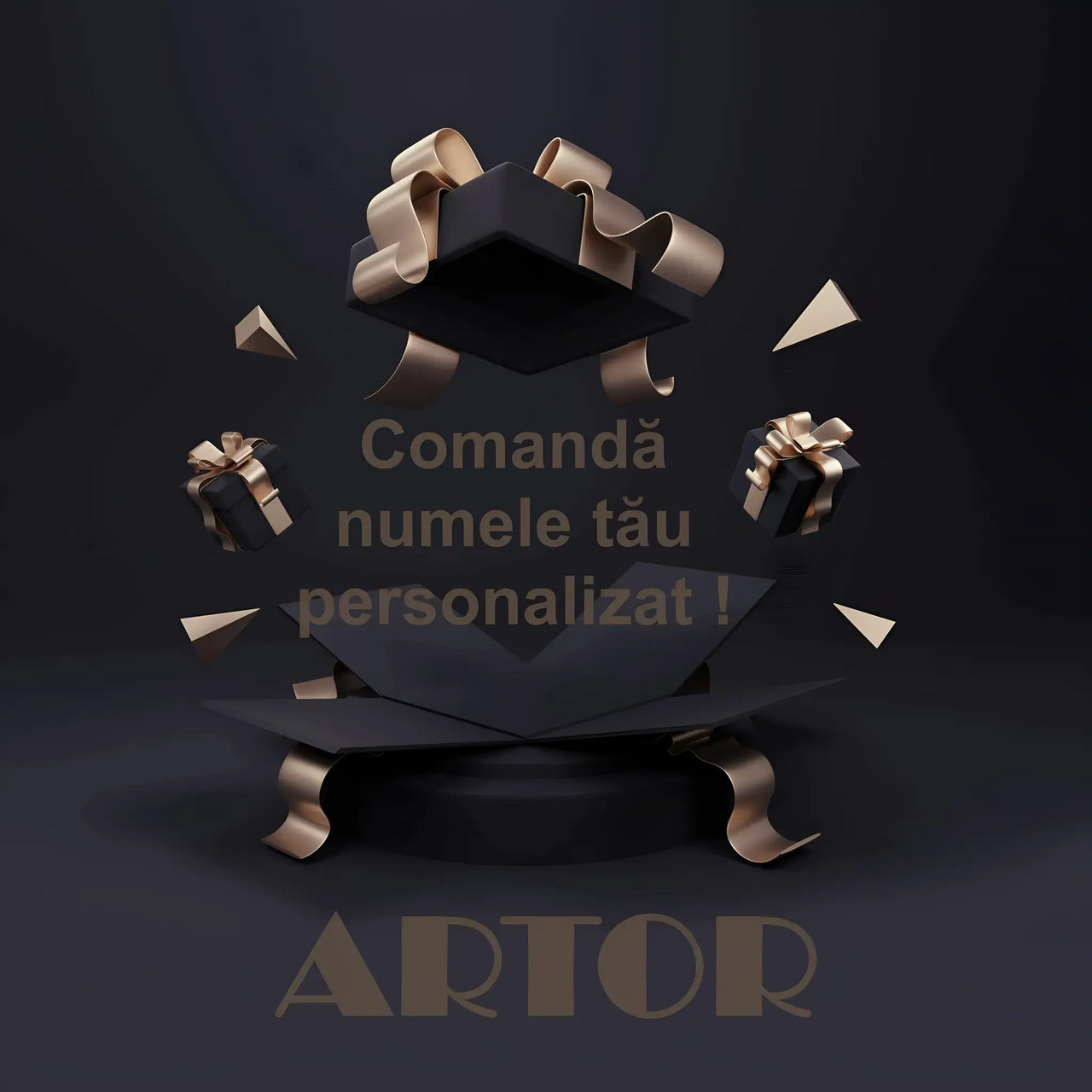 Lănțișor argint 925 rodiat personalizat cu numele tău, produs la comandă